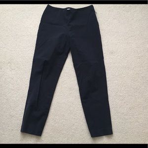 Brunello Cucinelli Navy Blue Cotton Pants - 4